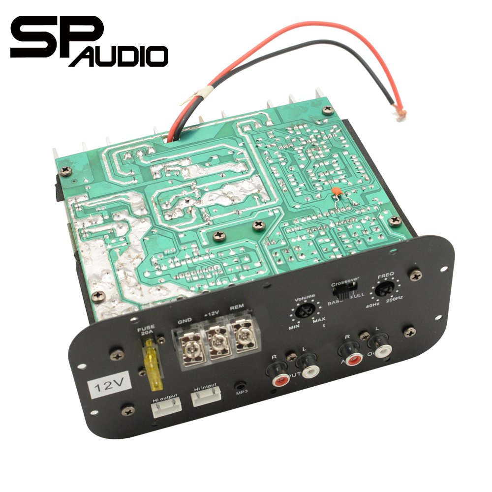 High Quality 120 Watt Car Sub-woofer Amplifier Board With BT Car Sub Woofer Amplifier