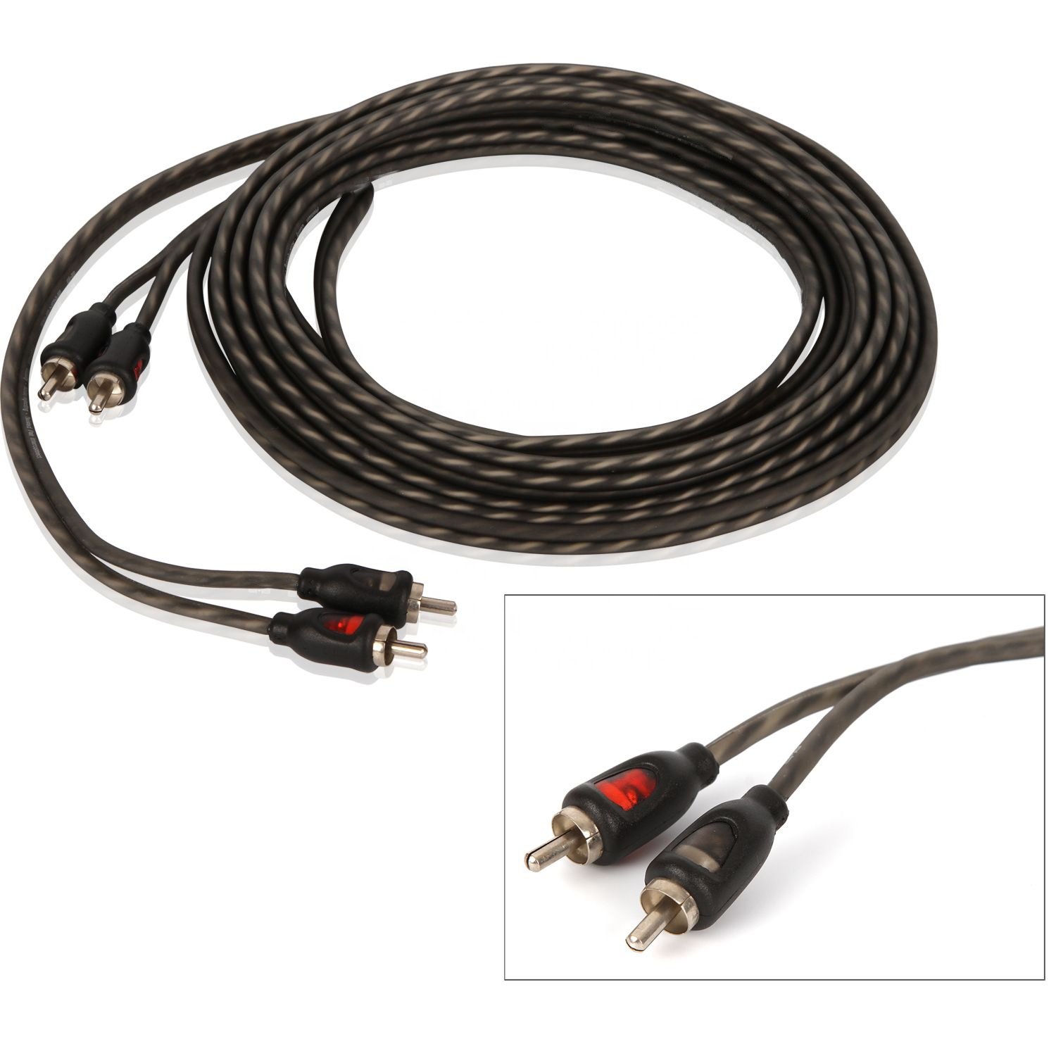 2024 New 0 Gauge Car Audio Cable Kit Amplifier Amp Install Wiring Kit