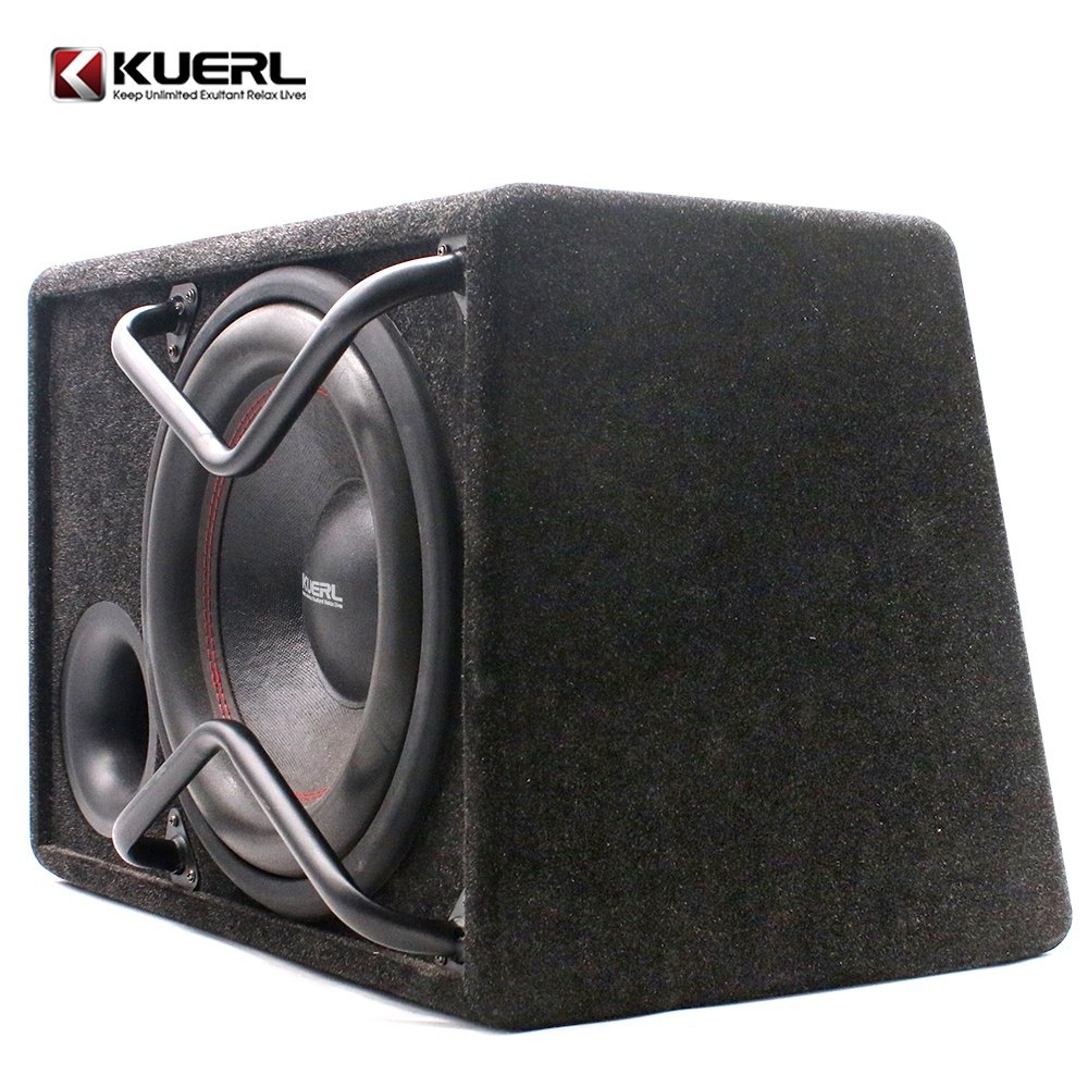 Car Subwoofer Audio Amplifier Vehicle Under Seat Passive Subwoofer 12 Inch