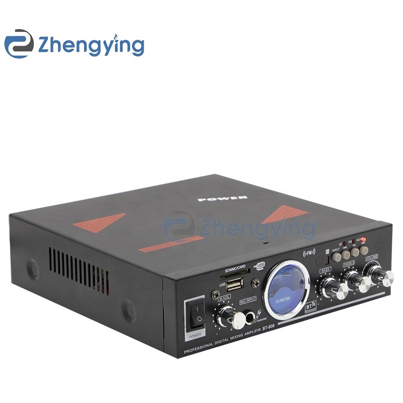 Factory Wholesale Mini Car Amplifier Audio System Hifi Stereo BT-908