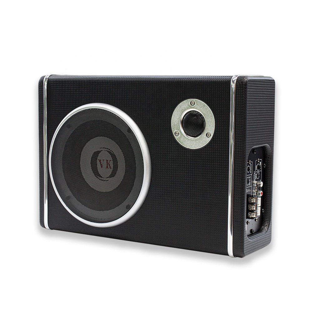 VK 6-Inch Car Stereo Subwoofers with 100W Amplifier Single Coil Tweeter Subwoofer
