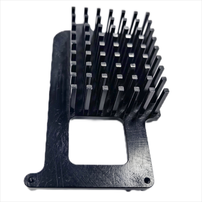 Zipper Fin High Power Compressor Cpu Cooler LED Round Aluminum Waterproof Heat Sink