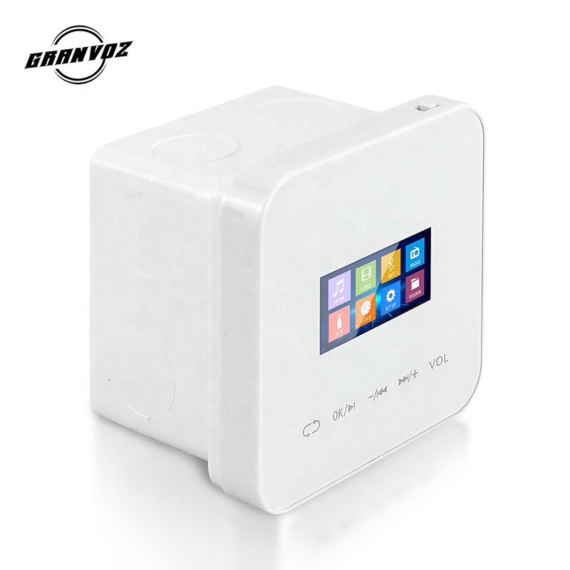 Wall Mounted Stereo Home Sound System Android Touch Screen 4*25W Mini Wireless Blu Tooth Wall Amplifier