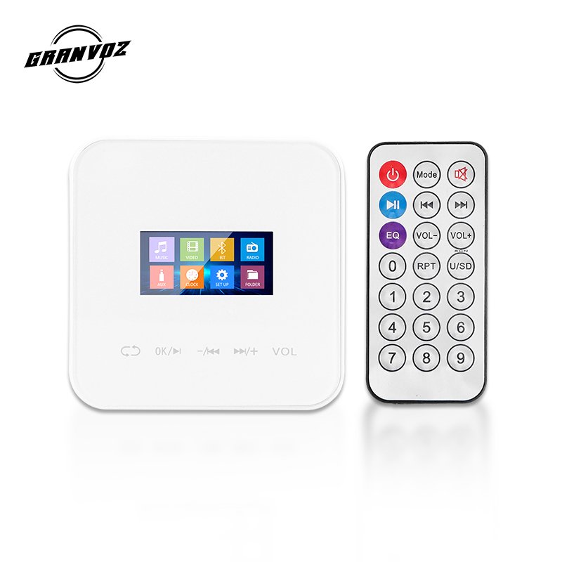 Wall Mounted Stereo Home Sound System Android Touch Screen 4*25W Mini Wireless Blu Tooth Wall Amplifier