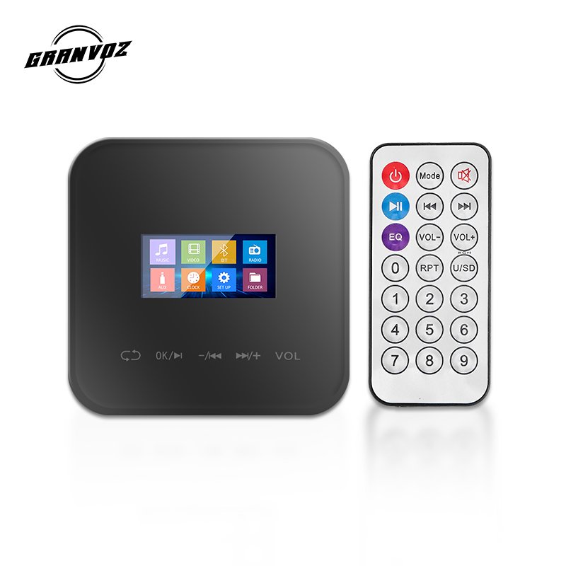 Wall Mounted Stereo Home Sound System Android Touch Screen 4*25W Mini Wireless Blu Tooth Wall Amplifier