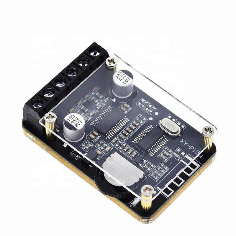 eParthub 10W/15W/20W stereo Bluetooth power amplifier board 12V/24V high power digital power amplifier module XY-P15W