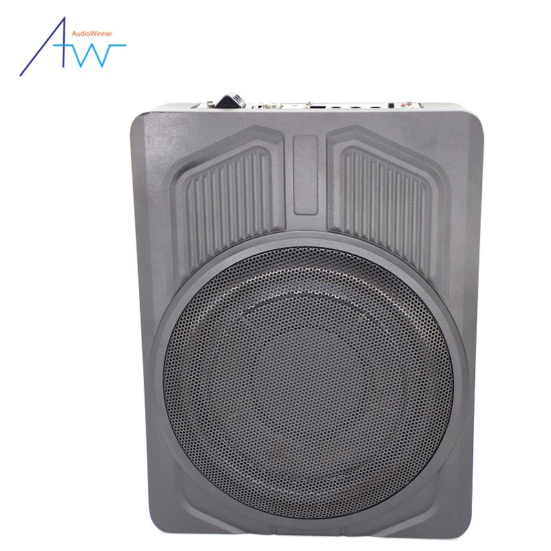 Professional 100 Watt 10 Inch Active Under the Seat Car Spl Woofer Audio Amplifier Slim Subwoofer Audio Sound System