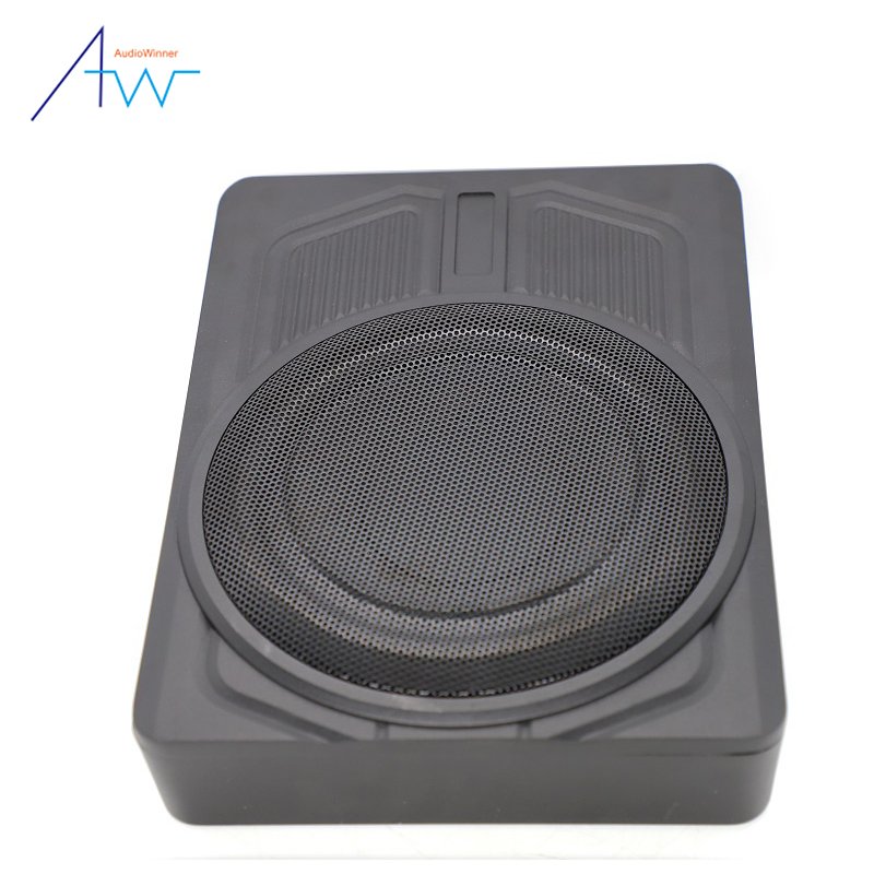 Professional 100 Watt 10 Inch Active Under the Seat Car Spl Woofer Audio Amplifier Slim Subwoofer Audio Sound System