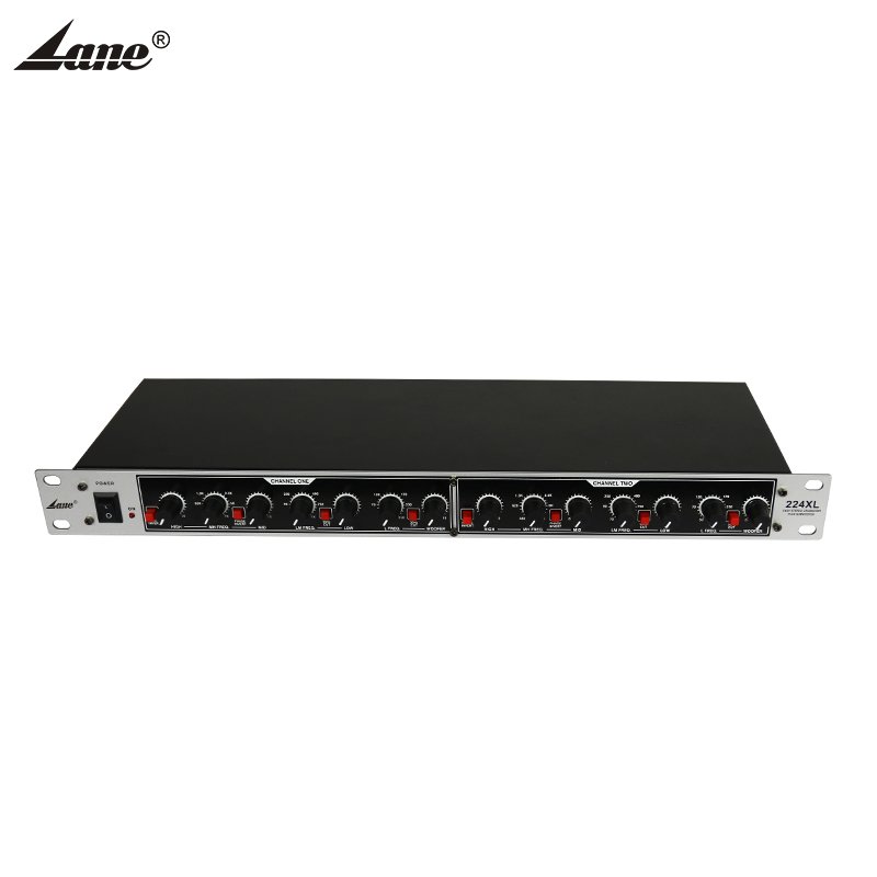 Lane C-224XL Dsp Active Dj Car Subwoofer Amplifier Board Adjustable 4 Way Digital Audio Dj Speaker Active Machine Crossover
