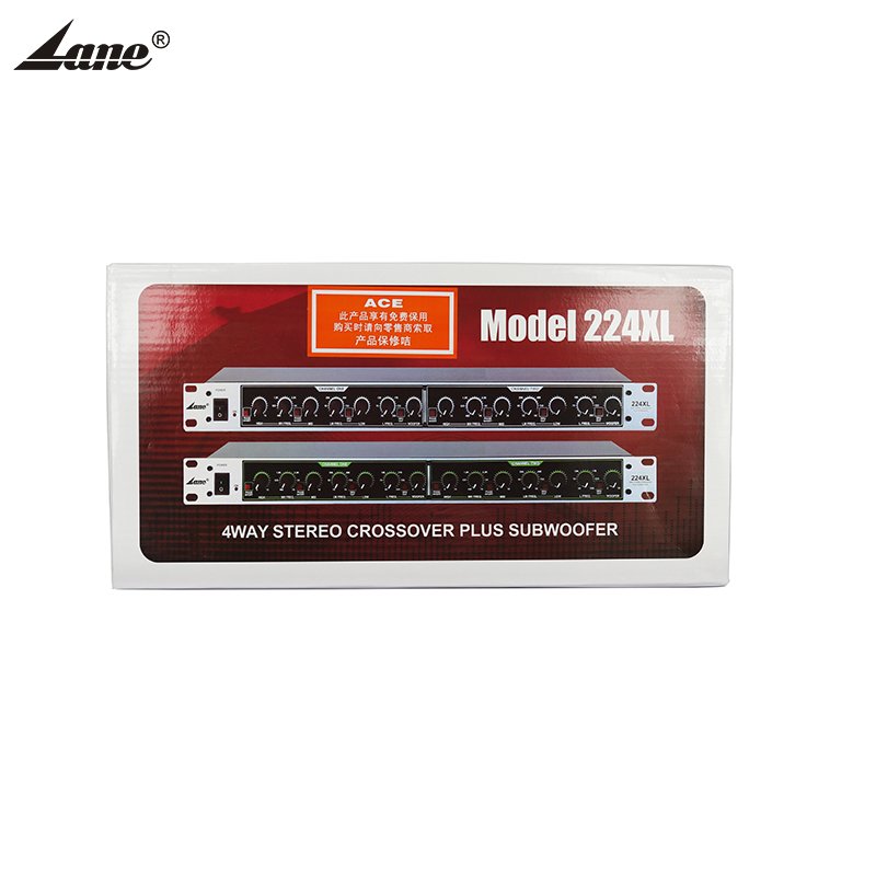 Lane C-224XL Dsp Active Dj Car Subwoofer Amplifier Board Adjustable 4 Way Digital Audio Dj Speaker Active Machine Crossover