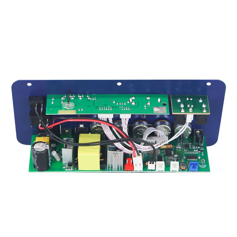 VIRE Bluetooth Power Amplifier 8-12inch Speaker Dual Microphone 110V 220V 12V 24V Subwoofer Audio 60W AMP Module