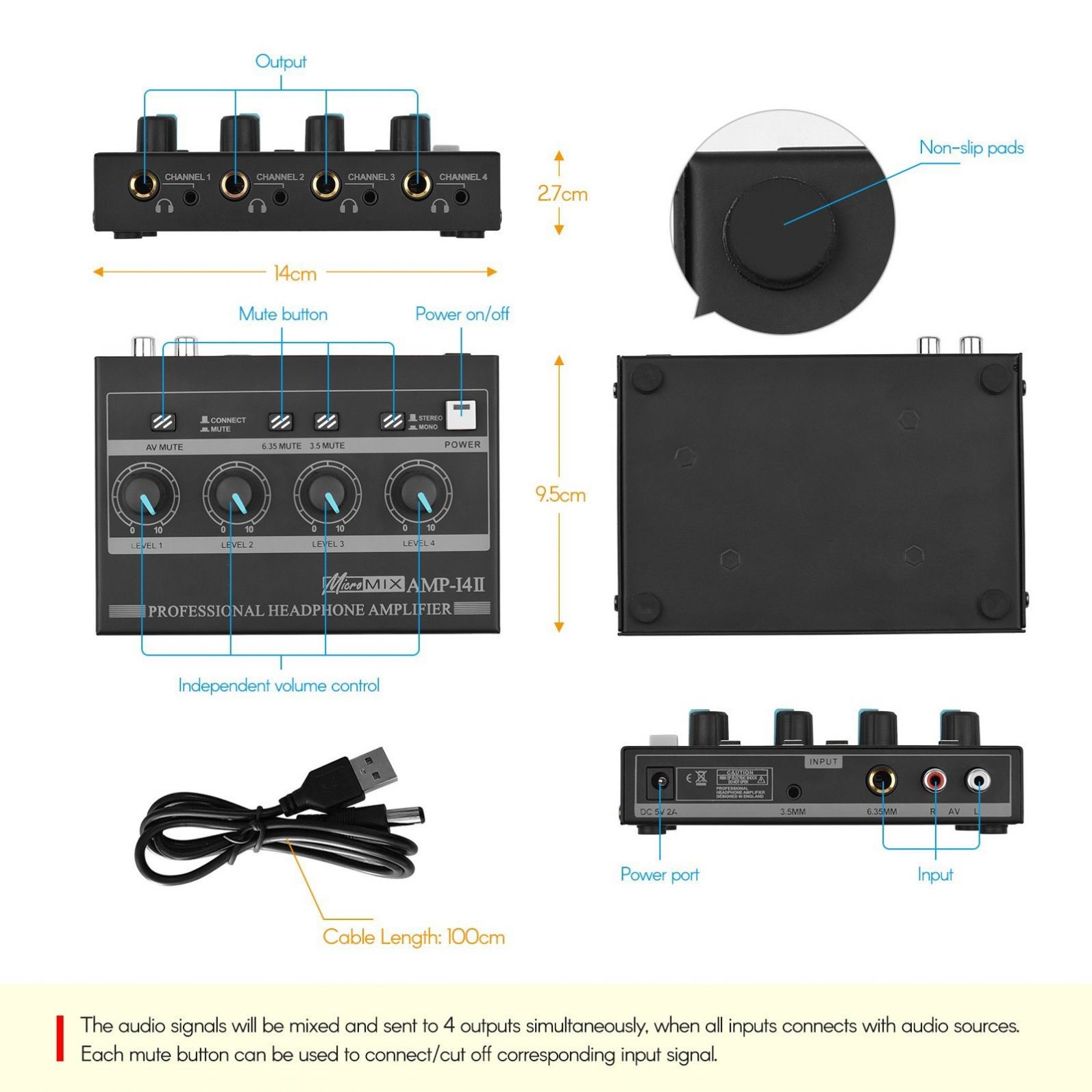 Professional Audio Interface With CE Certificate