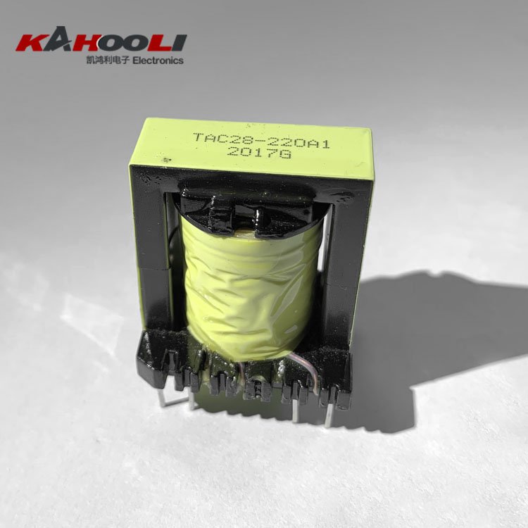ER40 Car Transformer 12V DC to 220V AC Car Amplifier 1000W Yellow Copper Customized High Frequency Switching Power Transformer