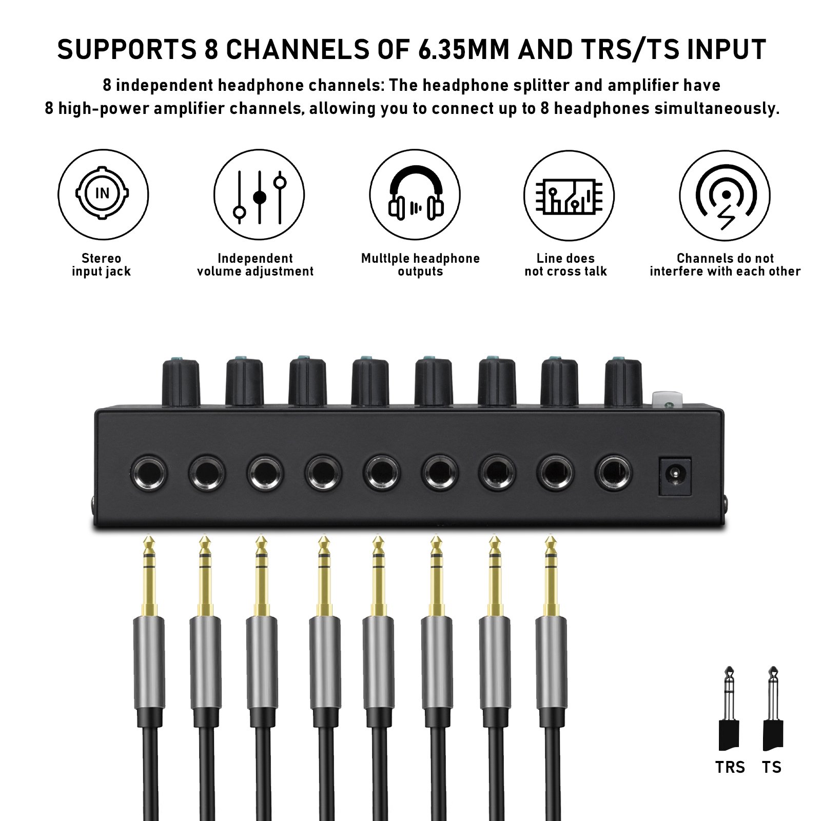 Brand New High Quality S-800 In-Ear Headphone Monitor Amplifier Audio & Video Accessory