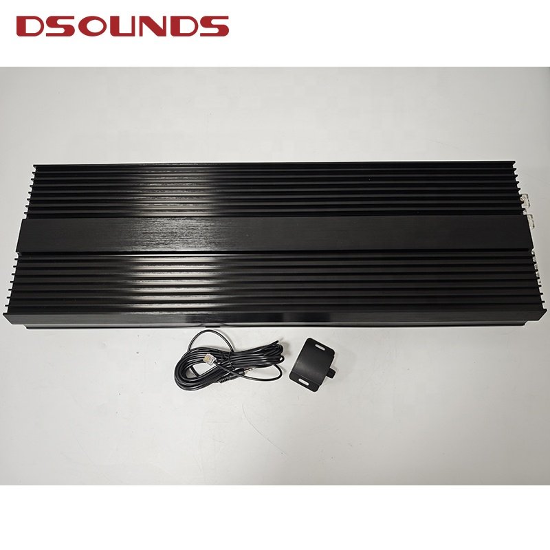 Bass Amplifier 6000Wrms Korean Monoblock Car Audio Amplifier for Subwoofers