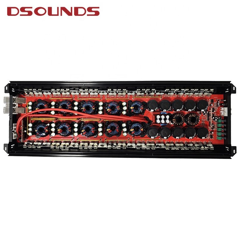 Bass Amplifier 6000Wrms Korean Monoblock Car Audio Amplifier for Subwoofers