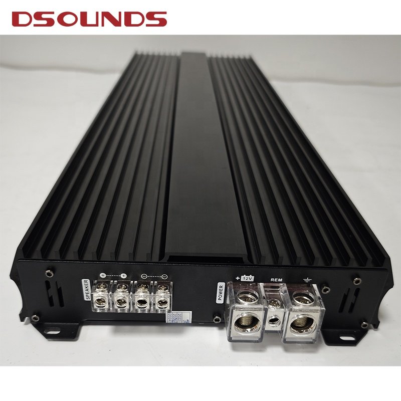Bass Amplifier 6000Wrms Korean Monoblock Car Audio Amplifier for Subwoofers
