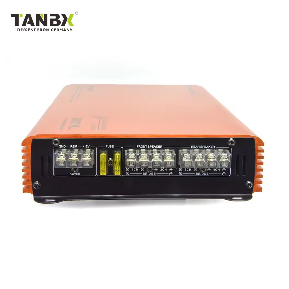 Factory 4 Channel Sound Digital High Power Car Amplifier Professional Class AB (GM-D9800F)