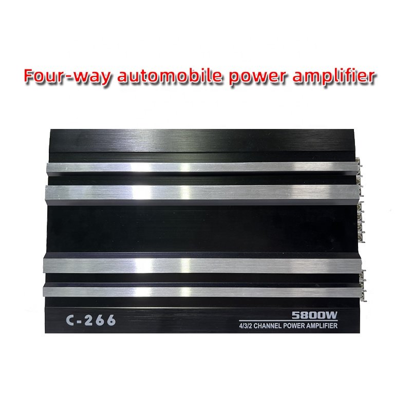 5800W High Power Car Audio Modified Amplifier Good Price Class AB 4 Channel Car Amplifier