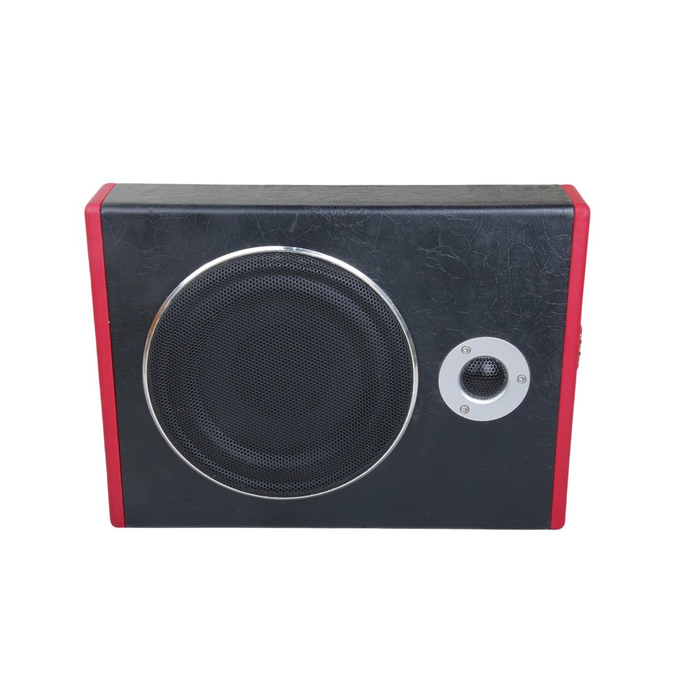 Soft Car Bass Speaker Vehicle Ultra-thin Active Subwoofer High Quality Car Audio Underseat Subwoofer Carton Package DC 12V TT 24