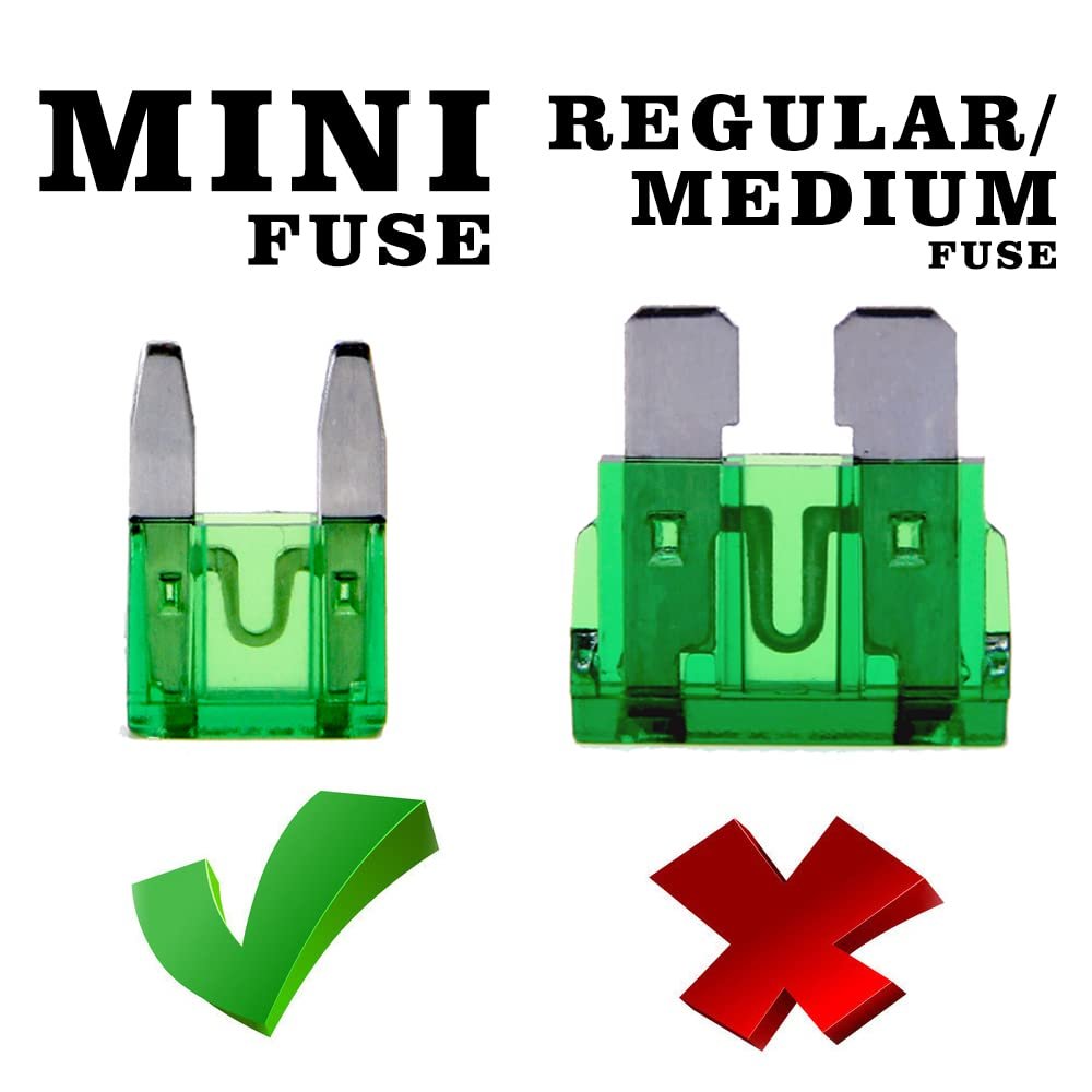 Car Fuse Year 120pcs Assorted Block Audio Visor Cars Circuit Line Auto Kit, 32v Breaker Lens Crocsee 32v Ca ATM Mini Fuse Car
