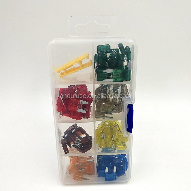 Car Fuse Year 120pcs Assorted Block Audio Visor Cars Circuit Line Auto Kit, 32v Breaker Lens Crocsee 32v Ca ATM Mini Fuse Car
