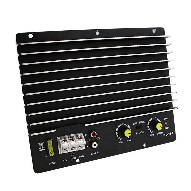 Car audio single way on board power amplifier board 1000w12v subwoofer power amplifier board KL-180