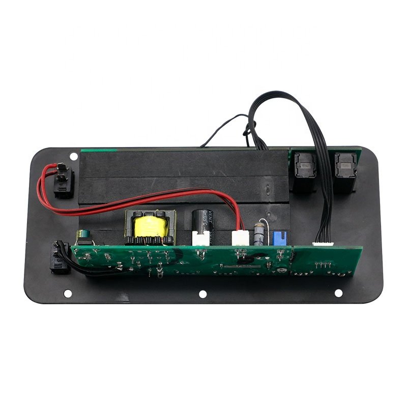 LDZS Amplifier Board 30-120W Blue-tooth AMP USB FM Radio TF Player Audio Subwoofer DIY for Car Truck RV Camper