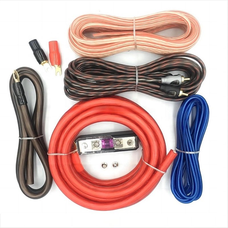 0GA 4GA 8GA Gauge AWG OFC BC CCA 100% Car Auto Audio Amplifier Amp Install Wiring Kits