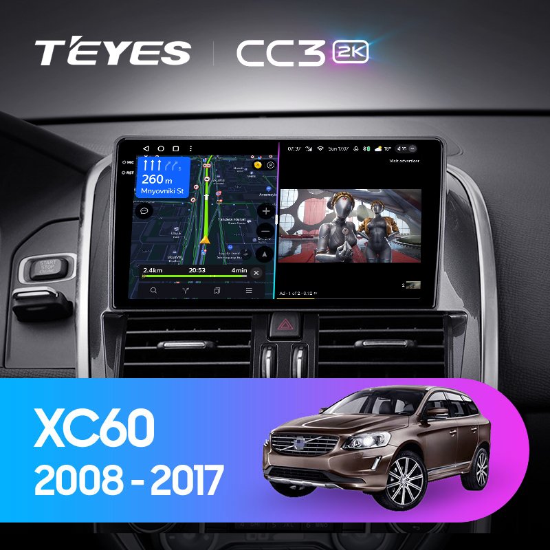 TEYES CC3L CC3 2K for Volvo XC60 I 1 2008 - 2017 Car Radio Multimedia Video Player Navigation Stereo GPS Android 10 No 2din 2 Di