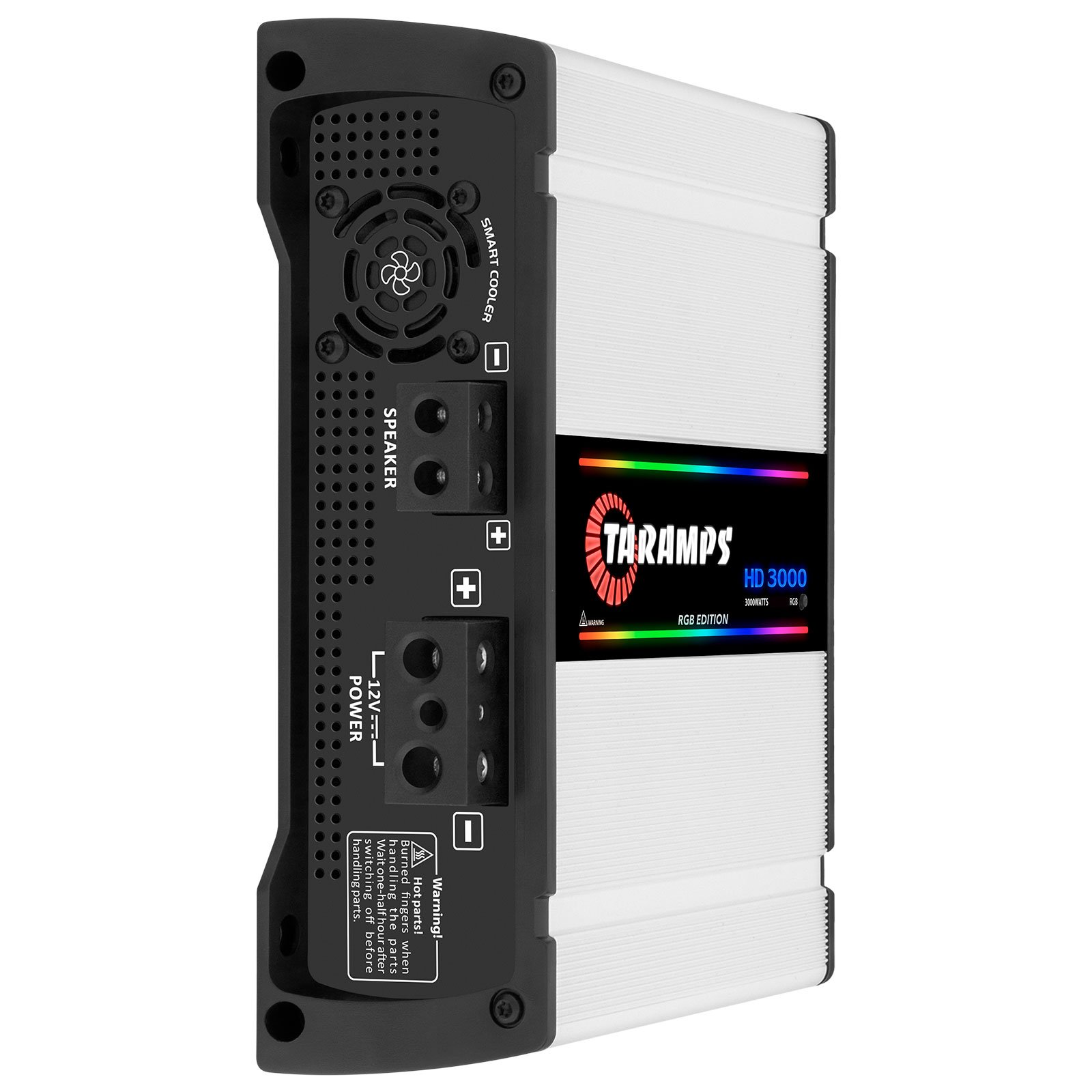 Taramps HD 3000 Digital 108 RGB Effects Amplifier 3000 Watts RMS 1 2 or 4 Ohms Full Range Car Audio System Monoblock Crossover