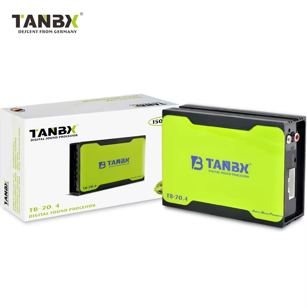 Lossless Special bluetooth 4 Channel Car Audio DSP Amplifier Processor Support Computer / Android Phone 4 in 6 Out TB-70.4