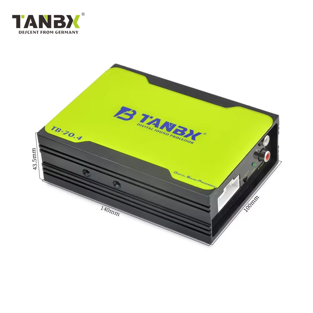Lossless Special bluetooth 4 Channel Car Audio DSP Amplifier Processor Support Computer / Android Phone 4 in 6 Out TB-70.4