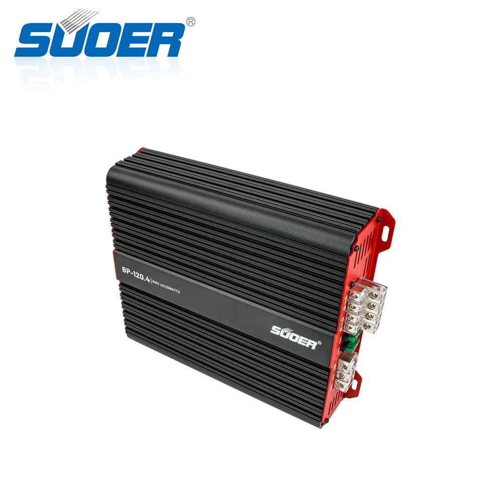 Suoer BP-120.4 Car Amp 4 Channel Amplificador Para Max Power 1500w Max Car Amplifier