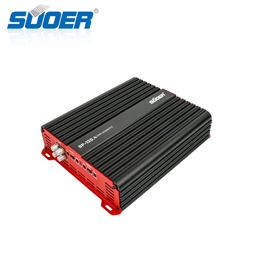Suoer BP-120.4 Car Amp 4 Channel Amplificador Para Max Power 1500w Max Car Amplifier