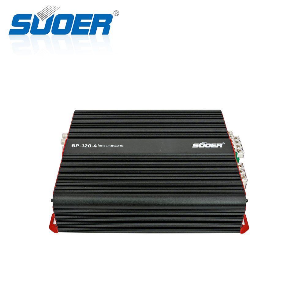 Suoer BP-120.4 Car Amp 4 Channel Amplificador Para Max Power 1500w Max Car Amplifier