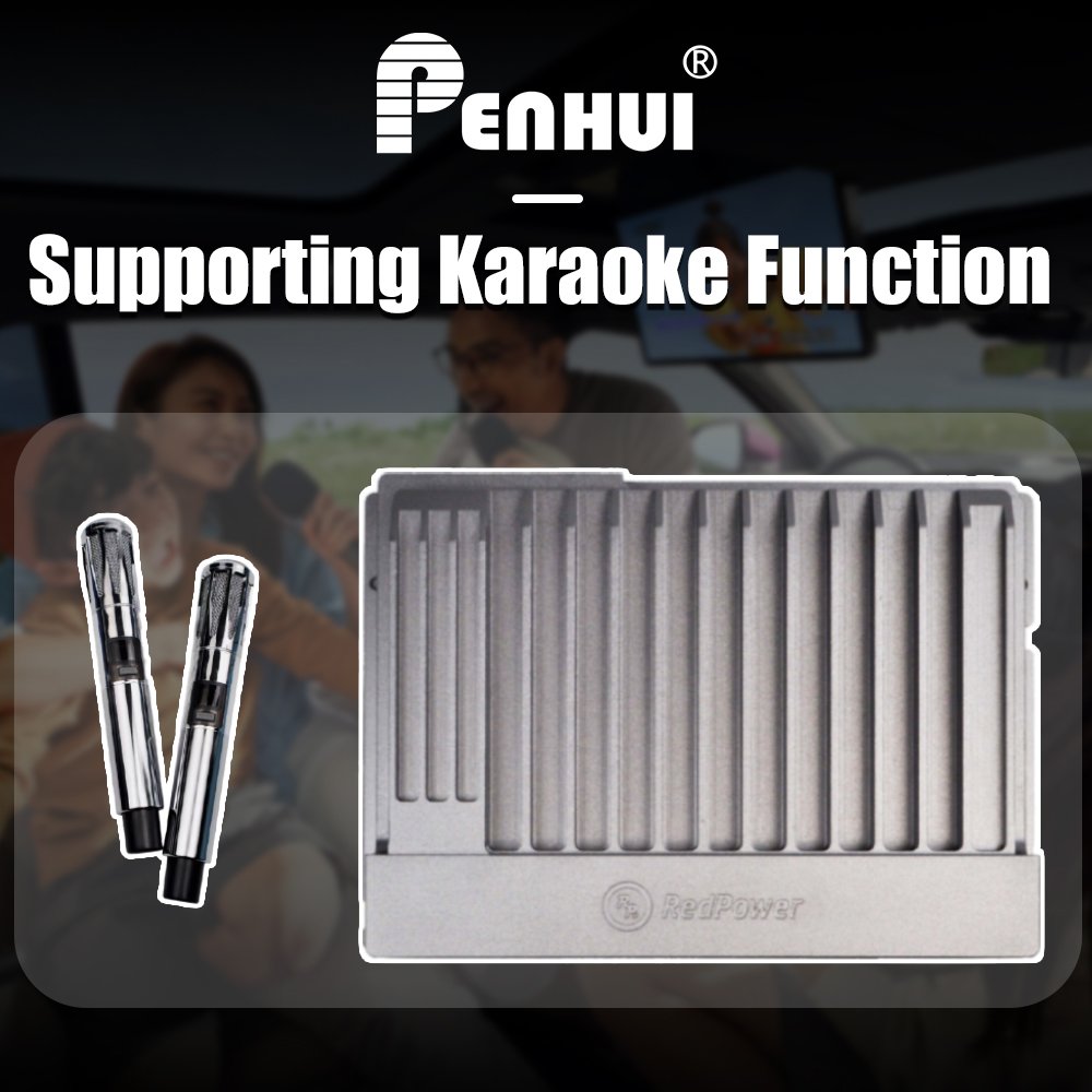 12 Channel Car DSP Amplifier Karaoke Modules for Kia & Hyundai Cars Audio Upgrade System 64W X12CH Optical Input BT