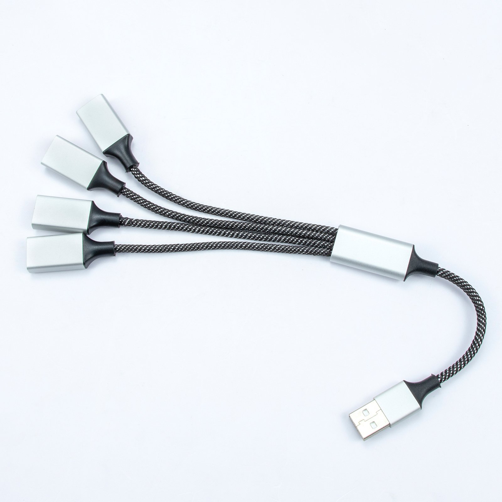 Newest 27cm 1in3 Usb Male to Female Charger and Transfer USB 2.0 Extension Cable With Charging Data OTG Adapter USB Splitter