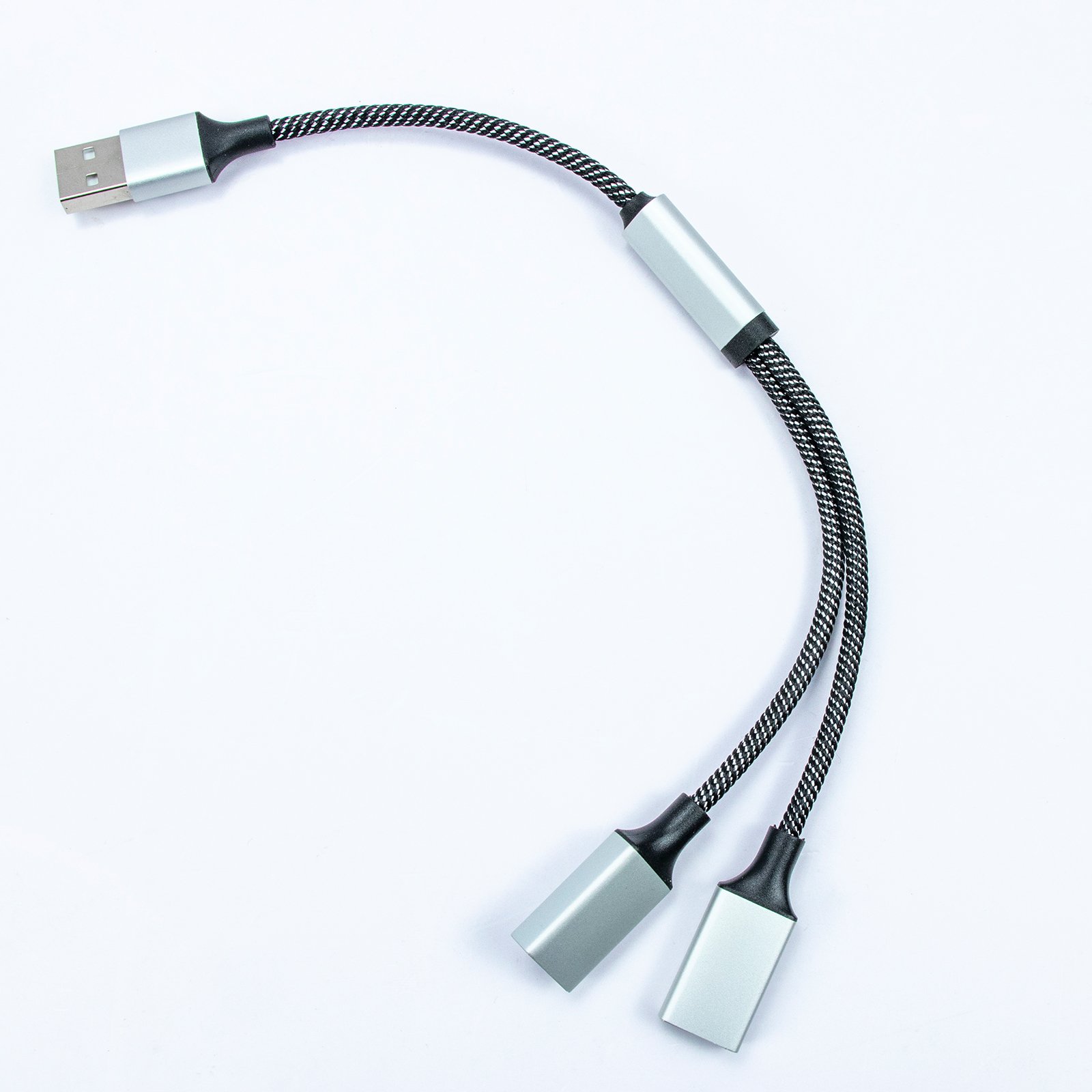 Newest 27cm 1in3 Usb Male to Female Charger and Transfer USB 2.0 Extension Cable With Charging Data OTG Adapter USB Splitter