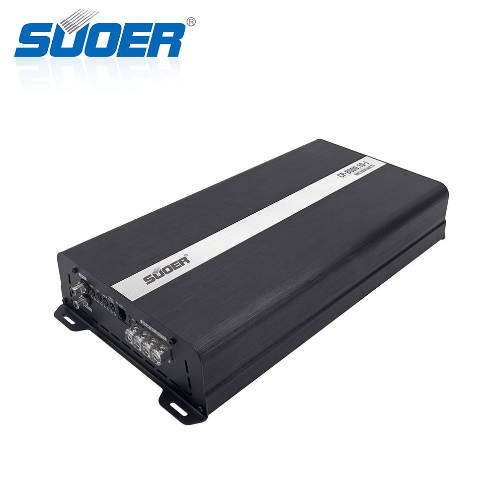 Suoer CP-8000 High-Power 8000Watts Car Amplifier Big Class D Mono Channel With Crossovers Combination