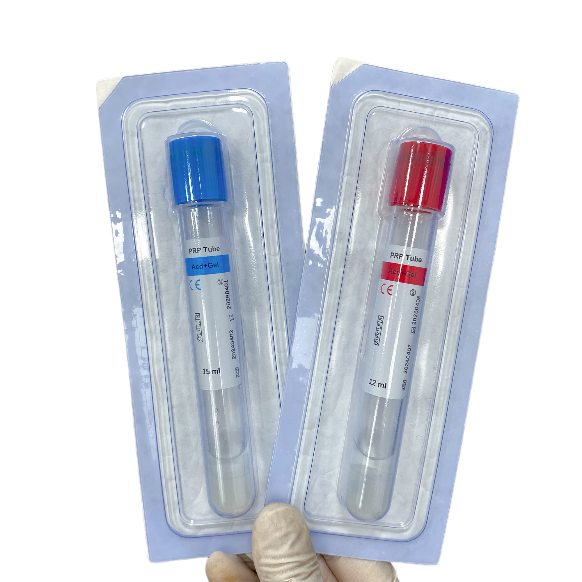2025 PRP Tube With ACD+ Gel /ACD+Gel+biotin/ACD+Gel+Activator,10ml 12ml 15ml Platelet Rich Plasma