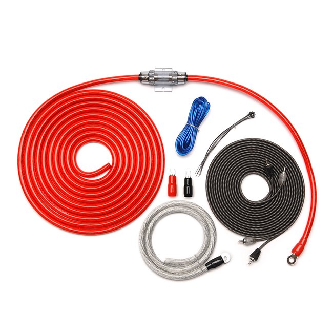 SoundBox ECK4v2, 4 Gauge Amp Kit - Complete Amplifier Install Wiring - 2500W