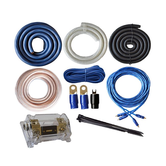 SoundBox ECK4v2, 4 Gauge Amp Kit - Complete Amplifier Install Wiring - 2500W