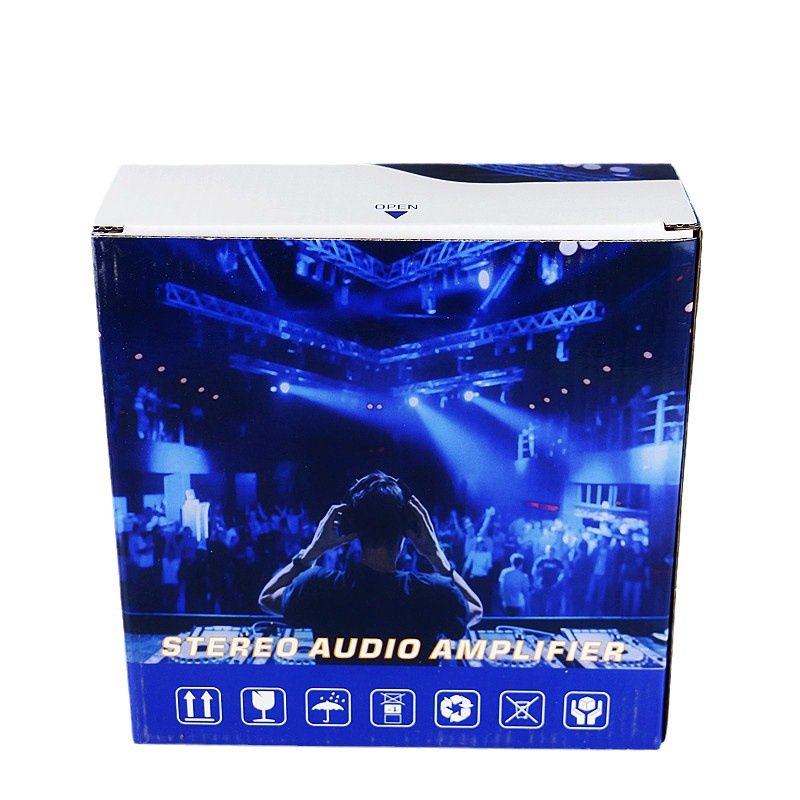 Mini Power Amplifier BT-298A USB Flash Card 12V220V Carton Picture Monoblock Amplifier CAR AMPLIFIER