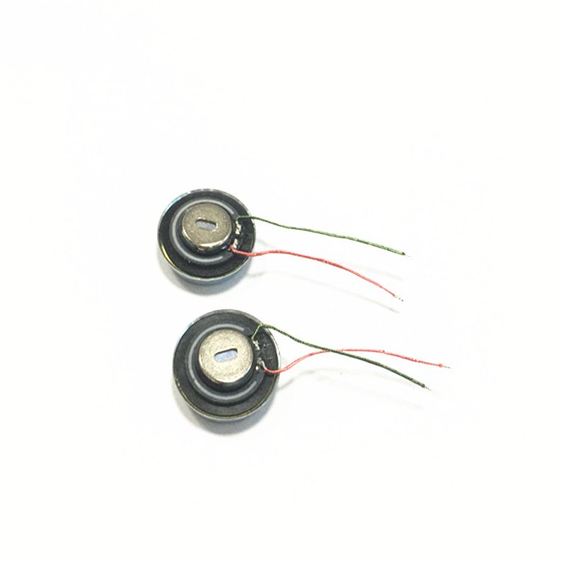 Manufacture 35 Ohm 2 mW 14 mm round Titanium TWS Mini Earphone Speaker Portable with Cable and Wire 2 mW 14 mm Inner Magnet