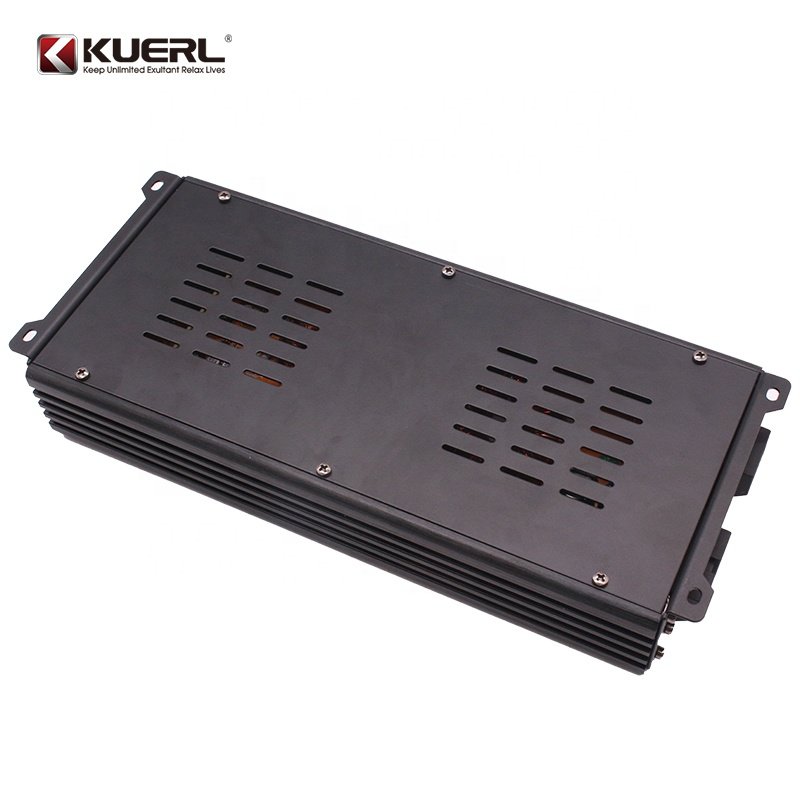 Wholesale 12V Monoblack Car Amplifier 1200W 1 Channel Class D Full Range Car Audio Amplifier
