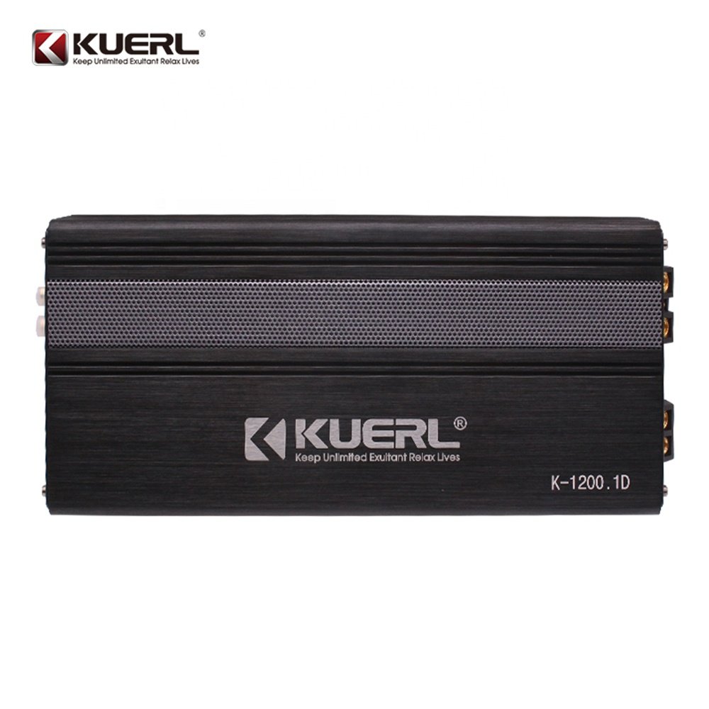 Wholesale 12V Monoblack Car Amplifier 1200W 1 Channel Class D Full Range Car Audio Amplifier