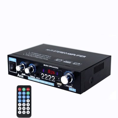 AK35 digital power amplifier BT U disk power amplifier two-channel power amplifier