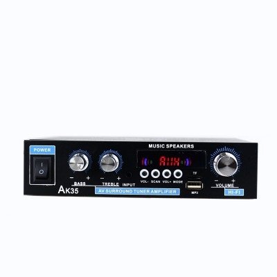 AK35 digital power amplifier BT U disk power amplifier two-channel power amplifier