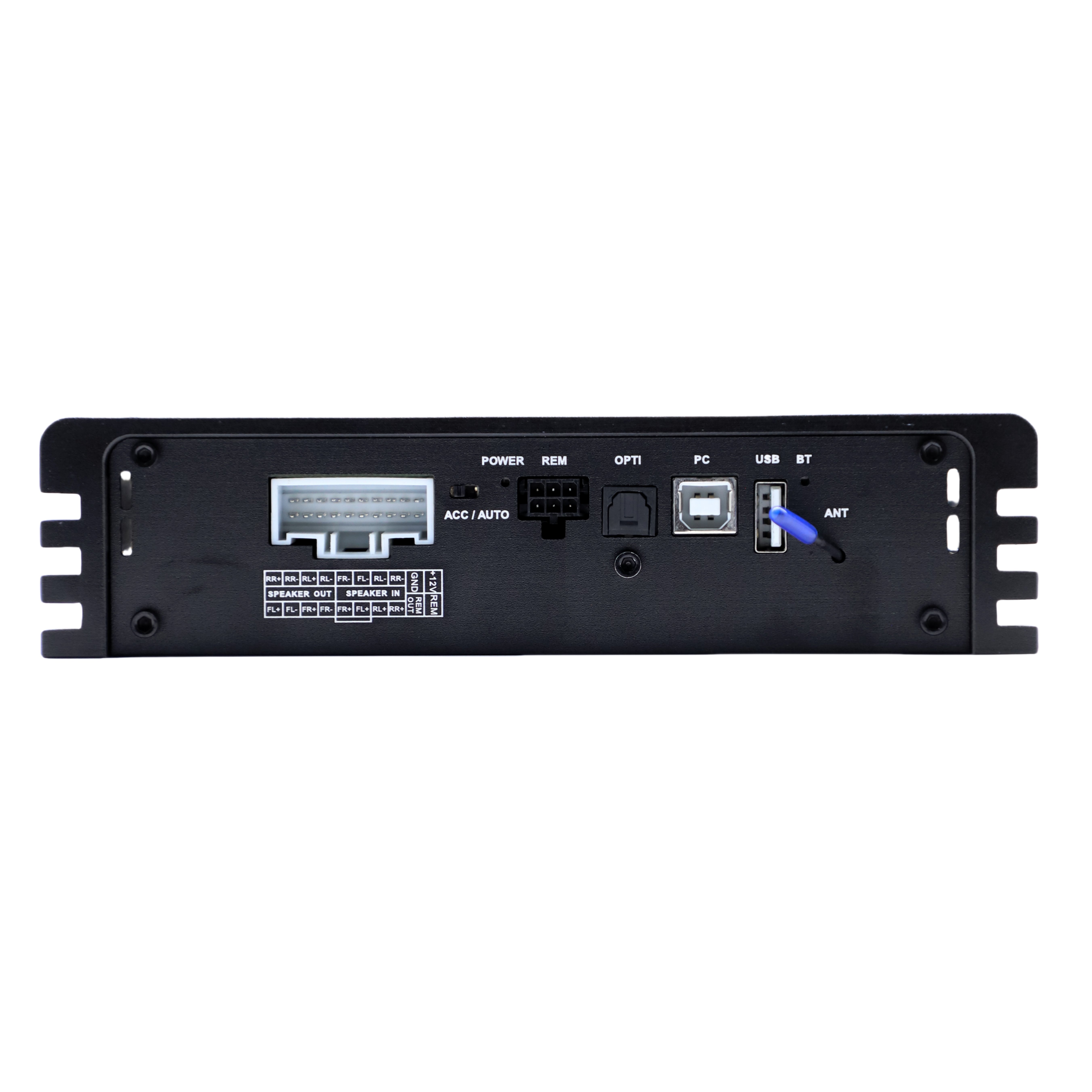AudioWinner E46.4A USA Market Top Selling 12V Amplifier 4*25W 4 Channel Class ab Dsp Digital Audio Processor
